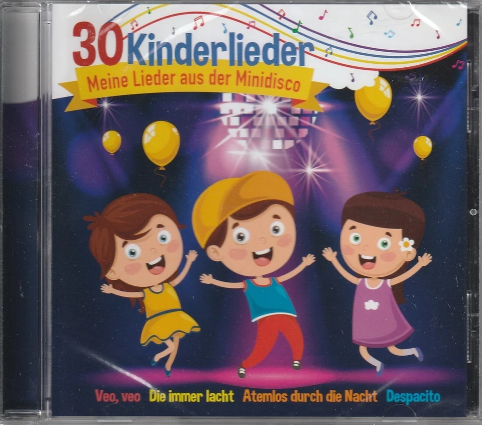 30 Kinderlieder - Meine Lieder aus der Minidisco (NEU / Original Verschweißt) - Bild 1 von 2