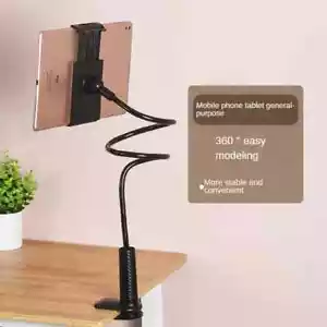 Flexible Phone Holder Bed Desk Tablet Mount Lazy Stand For iPhone Samsung iPad - Picture 1 of 15