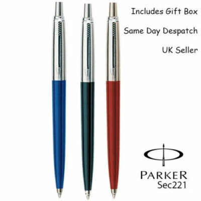 3x BOLÍGRAFO PARKER JOTTER GRABADO PERSONALIZADO NEGRO AZUL ROJO