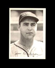 Sam Narron Signed 1977 TCMA The War Years St. Louis Cardinals Autograph