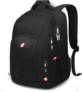 Laptop Backpack 15" Business Travel Backpack with USB Charging Slit for Men Wome - Picture 1 of 12