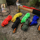 4/6pcs Tent Wind Ropes 4mm 4M Tent Fixed Rope for Camping Hiking Canopy Shelter