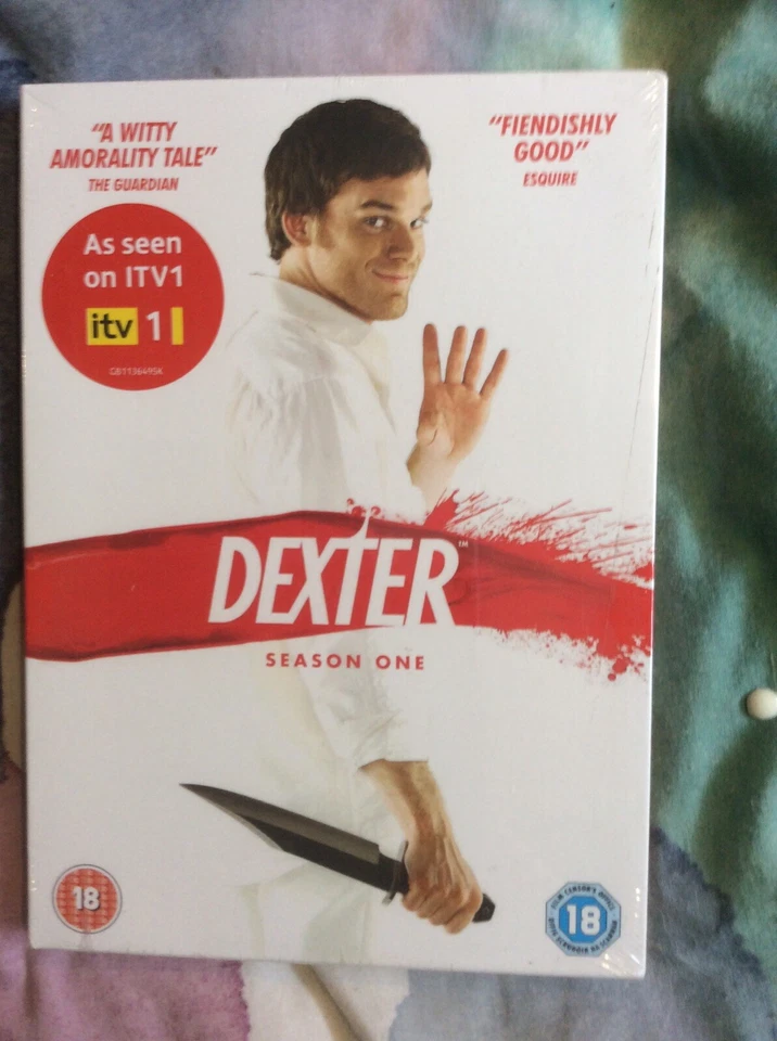 Dexter : Season 1 (DVD, 2013, 4-Disc Set) Region 2 UK Version - Image 1 of 1