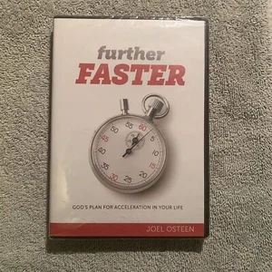 Joel Osteen : Further Faster - God's Plan For Acceleration BRAND NEW / SEALED - Picture 1 of 4