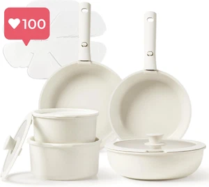 15-Piece Non-Stick Cookware Set – Dishwasher & Oven Safe, Induction Compatible - Picture 1 of 12