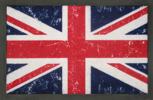 Fußmatte Union Jack  Flag England Großbritannien United Kingdom punk punkrock UK