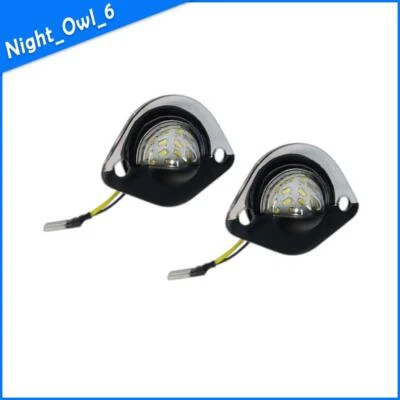 1 Pair Fits for Ford 1994 1995 96 97-2004 Mustang LED License Plate Lights Lamp Foto 1 de 4