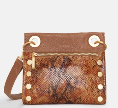 Nuevo con etiquetas Bolso Bandolera Hammitt Pequeño Tony Centro de Mesa Serpiente/Dorado Foto 1 de 4