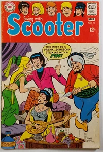 Swing With Scooter #14 FN 6.0 Silver Age DC Comics 1968 Box #1 - Picture 1 of 3