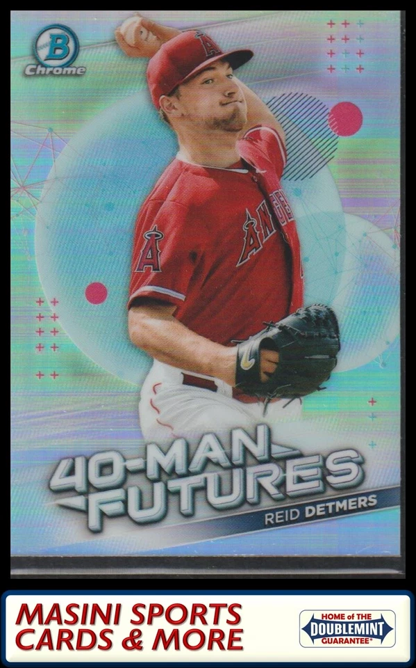2021 Bowman Chrome #FMF-9 Reid Detmers 40-Man Futures - Image 1 of 1