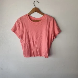 Top Hollister Must Have Collection Manga Corta Naranja Talla Grande Cuello Redondo - Imagen 1 de 8