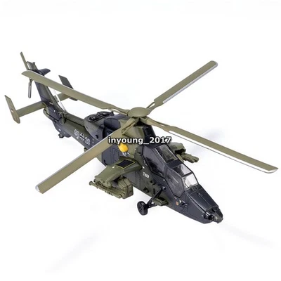 1/72 Eurocopter Tiger EC-665 Helicopter Model Diecast Military Airplane Model - Image 1 of 4