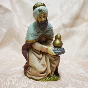 Vintage Krippe Ersatz Weiser König Magier Figur Porzellan  - Bild 1 von 7