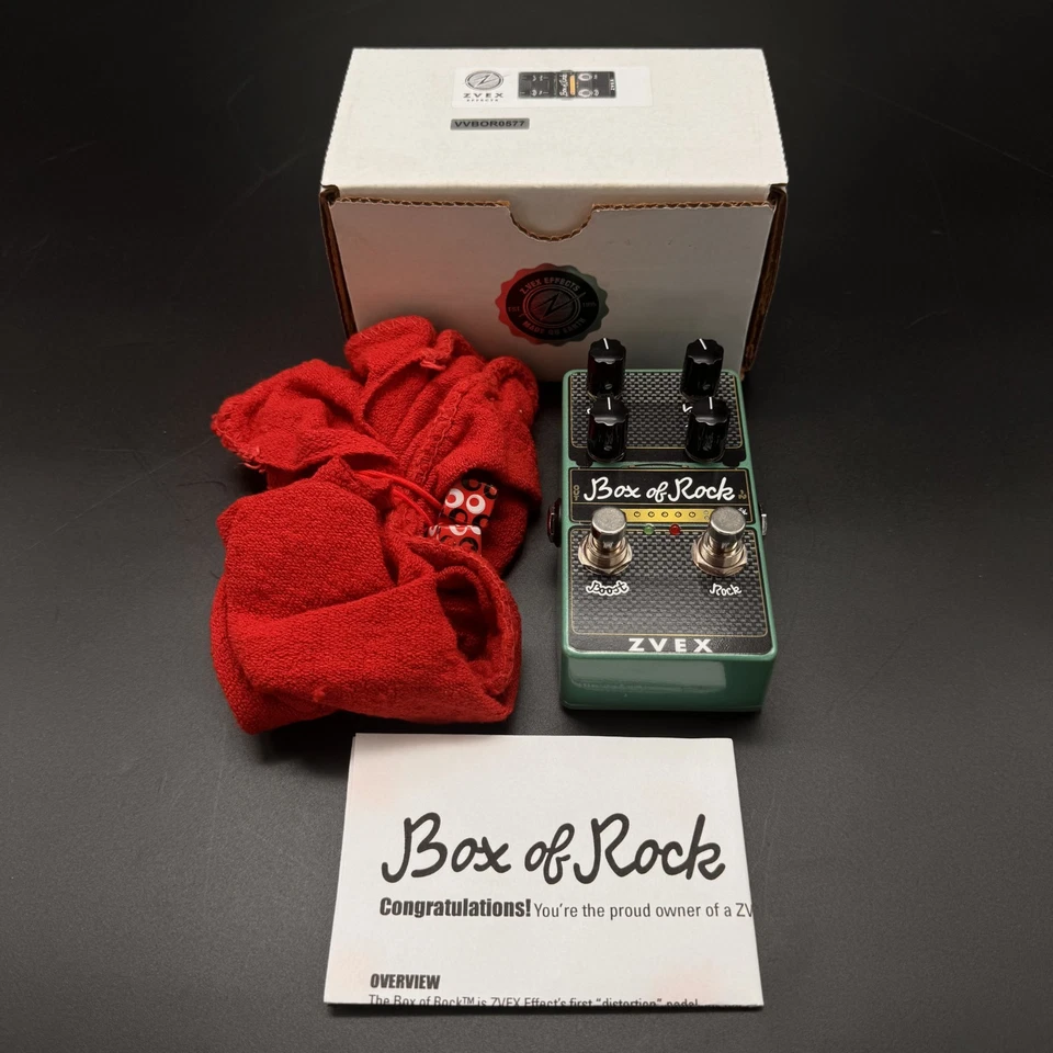 ZVEX Veritcal Vexter Box of Rock - Graphic Green - Image 1 of 4