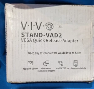 VIVO Adapter Mount Quick Release Bracket Kit Stand Attachment To Wall - Afbeelding 1 van 3