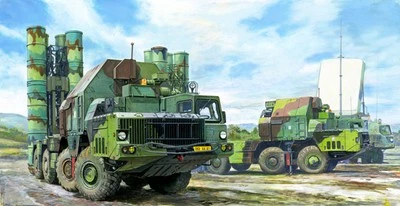 Trumpeter 01038 48N6E OF 5P85S TEL S-300PMU SA-10 GRUMPLE 1:35 Kit modellismo - Immagine 1 di 4