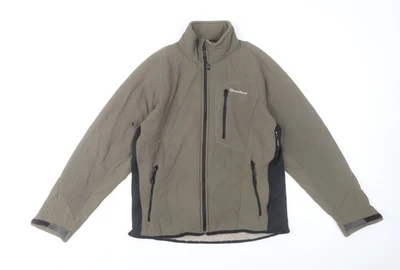 Quechua Men's Green Softshell Hiking Jacket Size M Waterproof Windproof - Image 1 of 4