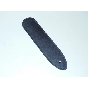 Manchon/pochette stylo noir Montblanc Sartorial pour Classique/LeGrand taille 118699 neuf - Photo 1/6