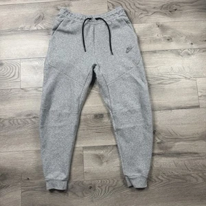 Nike Sportswear Tech Fleece Big Kids Pants Reflective Nike Sign SIZE Small Grey - Picture 1 of 6