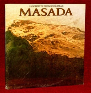 TV OST LP SEALED MASADA JERRY GOLDSMITH 1981 MCA ORIGINAL PRESSING NOT CUT OUT - Picture 1 of 2