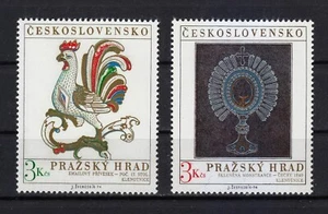Czechoslovakia 1974 Mi 2201-2202 Sc 1937-1938 Prague Castle Art / Treasures ** - Picture 1 of 1
