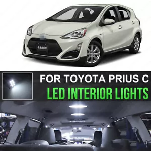 6000K Interior License Plate LED Light Package Kit For 2012-2017 Toyota Prius C - Picture 1 of 12