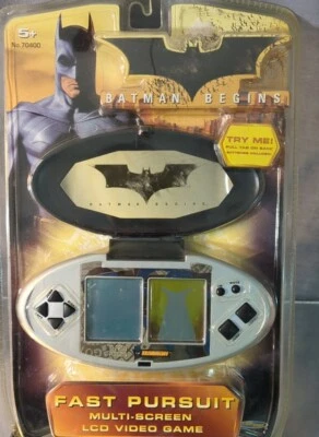 Batman Begins Fast Pursuit LCD Video Game – Brand New — 第 1/3 张图片