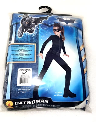 Nuevo Disfraz de Disfraz de Batman Trilogía Batman Catwoman Rublos Talla 12-14 Grande Sin Etiqueta Foto 1 de 4