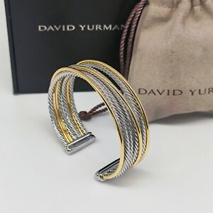 David Yurman Diamond Yellow Gold Fine Bracelets for sale | eBay
