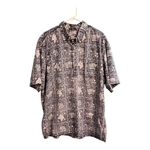 Reyn Spooner Hawaiihemd Print blau Baumwollmischung XXL - Bild 1 von 6