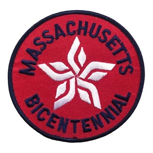 1976 Boston Red Sox MLB Baseball Massachusetts Zweihundertjahrfeier Trikot Ärmelaufnäher - Bild 1 von 6