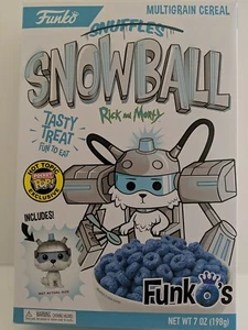 Funko Pop! FunkO's Cereal Snuffles Snowball Rick and Morty Exclusive Pocket Pop - Picture 1 of 7