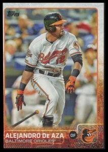 2015 Topps #215 Alejandro De Aza Baltimore Orioles - Picture 1 of 1