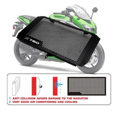 Protector de rejilla del radiador para Kawasaki Z750 2004-2011 Foto 1 de 4
