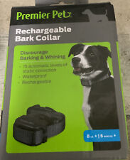⚡️Premier Pet Discourages Barking Rechargeable Bark Collar