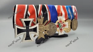 STABILE AUFSTELLER FÜR ORDENSPANGEN / MEDAL BAR - FRÜHE BUNDESWEHR, 57er, WK1... - Picture 1 of 16