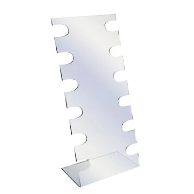 2 Pc 6 Pairs Lucite Acrylic Eyeglass Display Holder Countertop Eyewear Fixture - Image 1 of 4