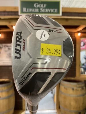Wilson ULTRA BLK #3 Hybrid Golf Club Lightweight Senior Flex Graphite Shaft MLH - Image 1 of 4
