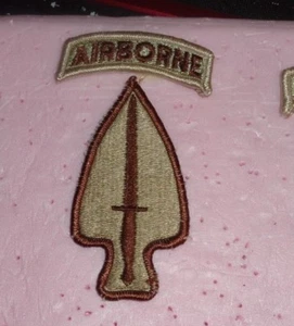 PATCH, SSI, USASOC, U.S. ARMY SPECIAL OPERATIONS COMMAND , BROWN.DESERT,DCU,DBDU - Picture 1 of 1