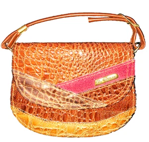 Borsa La Toscana in vera pelle di coccodrillo - Foto 1 di 5