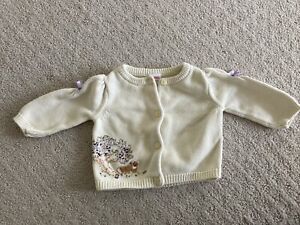 Gymboree vintage Autumn Highlands fox sweater size 6-12 months baby girl