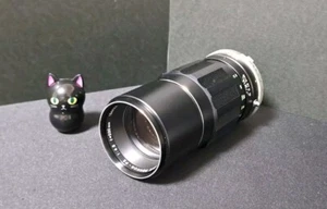 🐾[Exc+3] vintage minolta mc tele rokkor pe 200mm f4.5 mf lens from japan - Picture 1 of 15