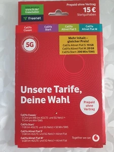 Vodavone Preepaid SIM ohne Vertrag 15 € Guthaben - Bild 1 von 3