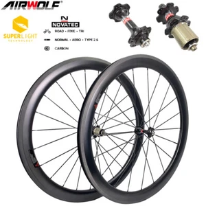 AIRWOLF T800 Carbon Rennrad Laufräder Rennrad Laufradsatz Felgenbremse 700C - Bild 1 von 8
