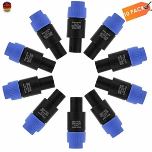 10x Speaker Stecker 4-polig, Kabelstecker Boxenstecker nl4fc,nl4fx,nlt4x, - Bild 1 von 9