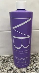 Meaningful Beauty Cindy Crawford Smooth & Shiny Conditioner 16 oz / 473 ml New - Picture 1 of 4