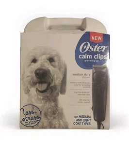 Oster Calm Clips Dog Grooming Kit Pet Trimmer Medium & Light Coats ๐ - Picture 1 of 2