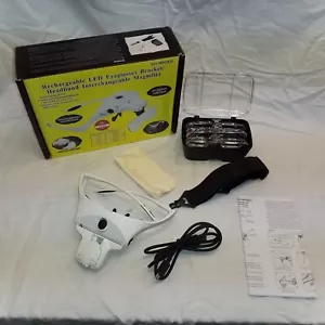 Magnifying Glass Headset Headband Magnifier 5 Lens NEW With Box - * No Light * - Picture 1 of 5