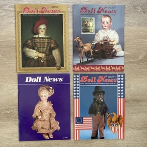 LOT: Doll News Magazines, 1987, Complete Year, Vintage, UFDC, 4 Issues, MINT - Picture 1 of 10