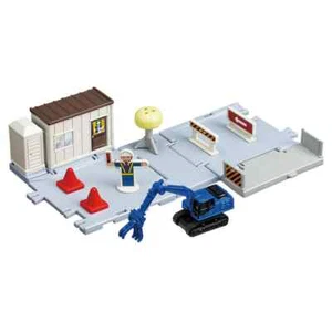 Takara Tomy Tomica Town World Road Construction Site (with Tomica & Parts) - Picture 1 of 8